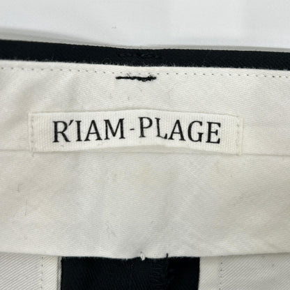 R'IAM-PLAGE リアムプラージュ 24年製 ブラック タックワイドパンツ ボトムス