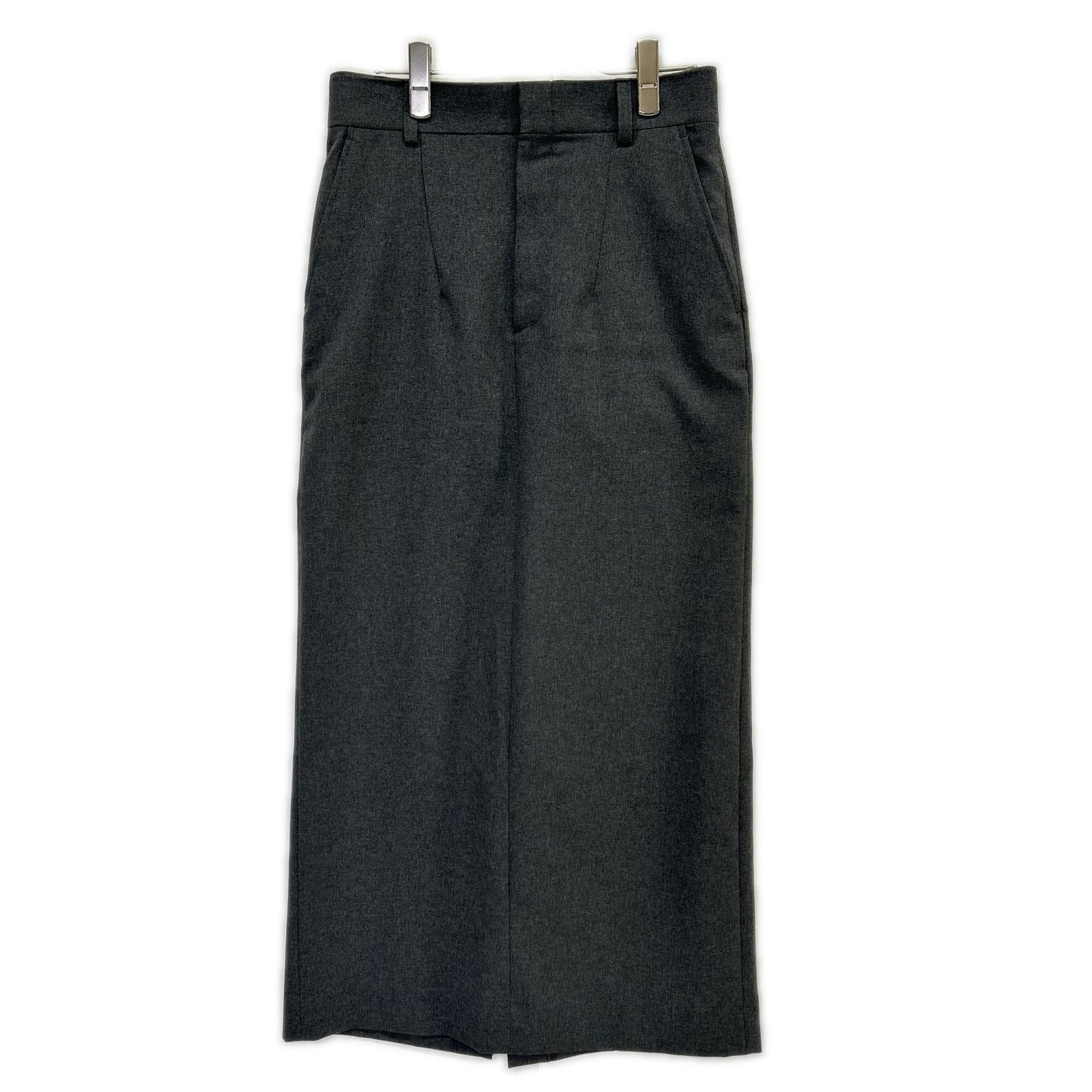 THE SHINZONE ザ シンゾーン 24SMSSK02 24SS グレー CHRYSLER SKIRT ロングスカート スカート