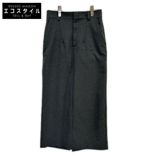 THE SHINZONE ザ シンゾーン 24SMSSK02 24SS グレー CHRYSLER SKIRT ロングスカート スカート