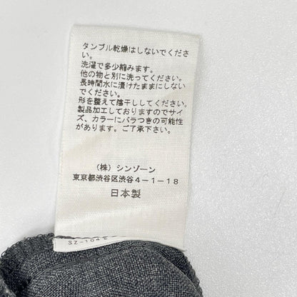 THE SHINZONE ザ シンゾーン 21AWSPA01 グレー CHRYSLER PANTS スラックスパンツ ボトムス