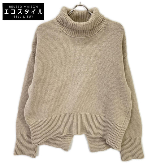 Deuxieme Classe ドゥーズィエムクラス 22080500425030 ベージュ カシミヤ混 JADE MIDI タートルネックニット トップス