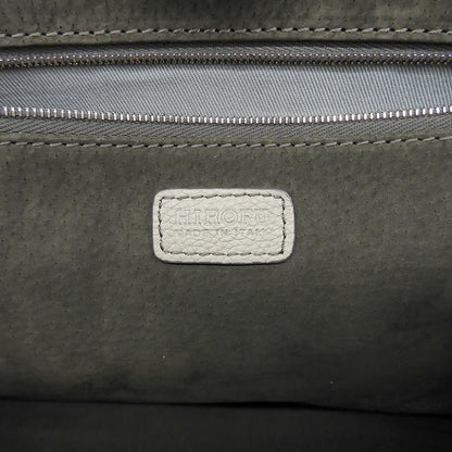 HIROFU ヒロフ 美品 クオーレ レザートートバッグL レディース グレー トートバッグ