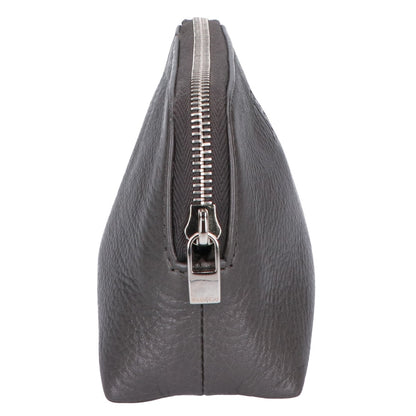 HIROFU H logo leather pouch