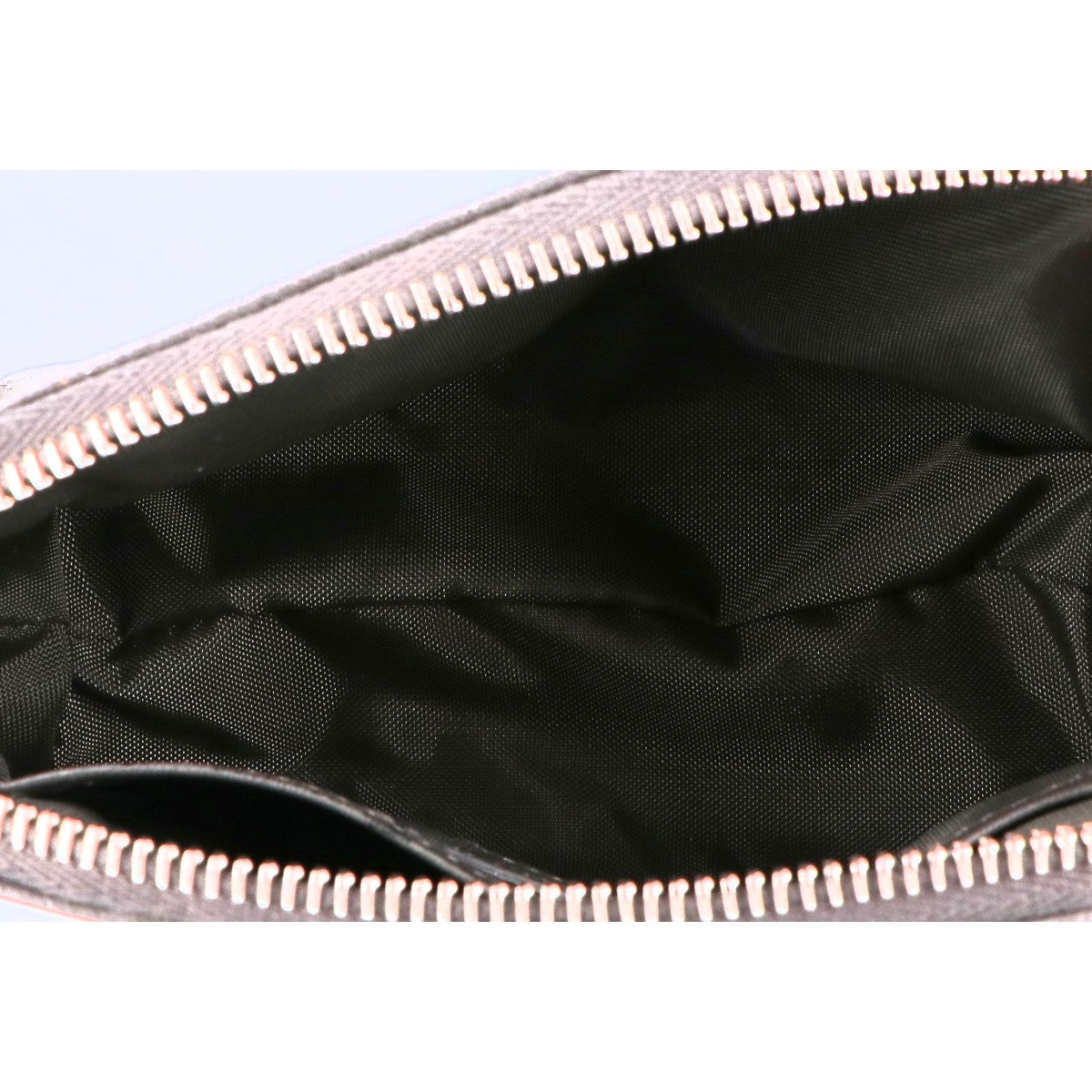 HIROFU H logo leather pouch