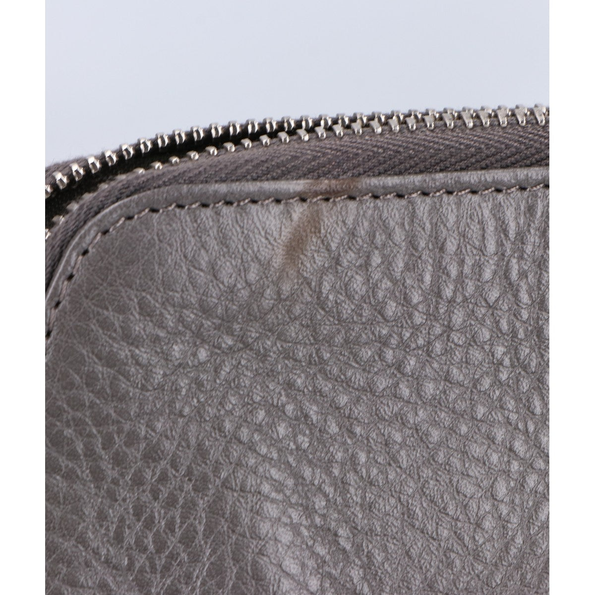 HIROFU H logo leather pouch