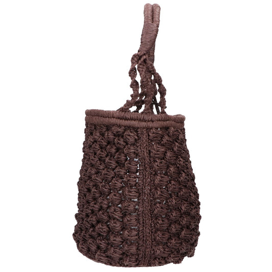 Tory Burch トリーバーチ エラ ハンドクロシェ ポップコーン バケットバッグ/ ハンドバッグ