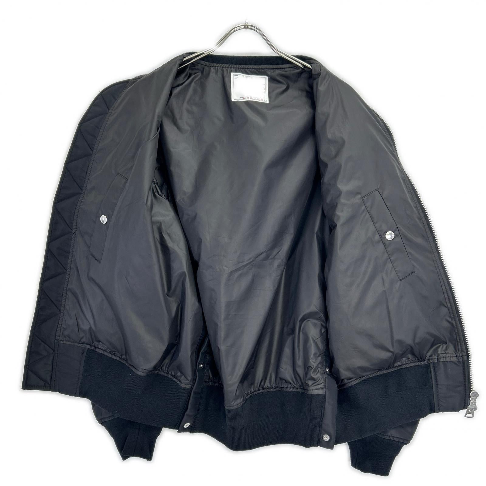 sacai サカイ 【美品/24AW】SCM-201 Nylon Twill Blouson ナイロン ツイル ブルゾン ジャケット