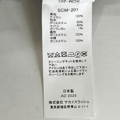 sacai サカイ 【美品/24AW】SCM-201 Nylon Twill Blouson ナイロン ツイル ブルゾン ジャケット