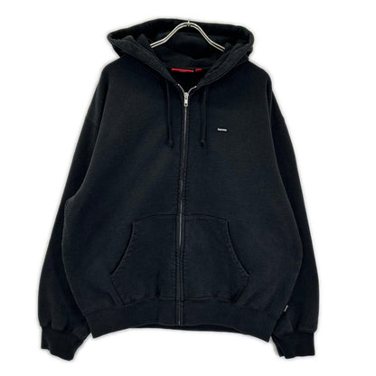 Supreme シュプリーム 26SS ブラック Small Box Zip Up Hooded Sweatshirt スモールボックスロゴ ジップアップフーディ ジャケット