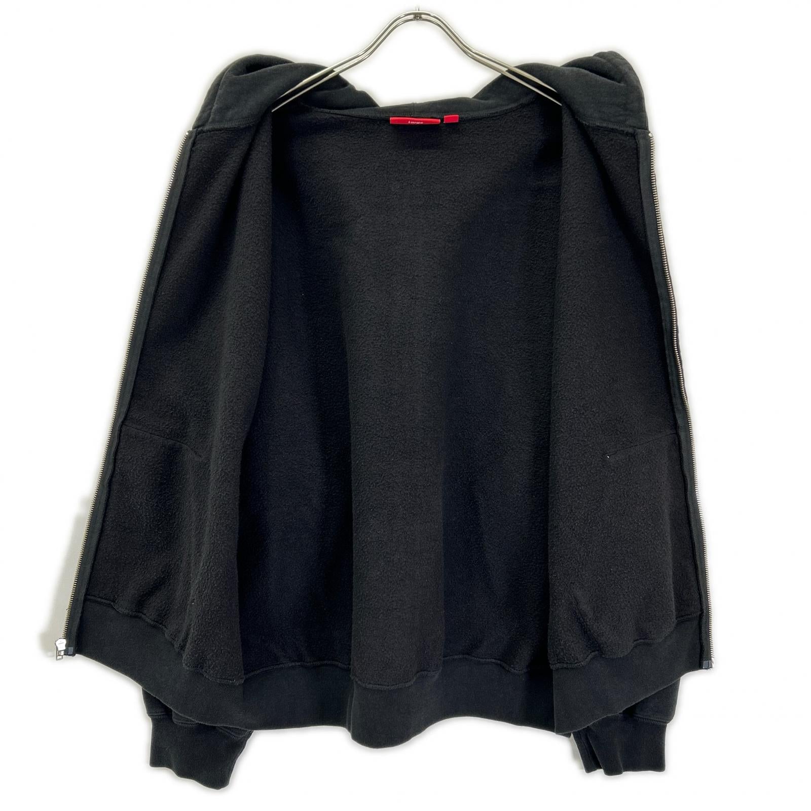 Supreme シュプリーム 26SS ブラック Small Box Zip Up Hooded Sweatshirt スモールボックスロゴ ジップアップフーディ ジャケット