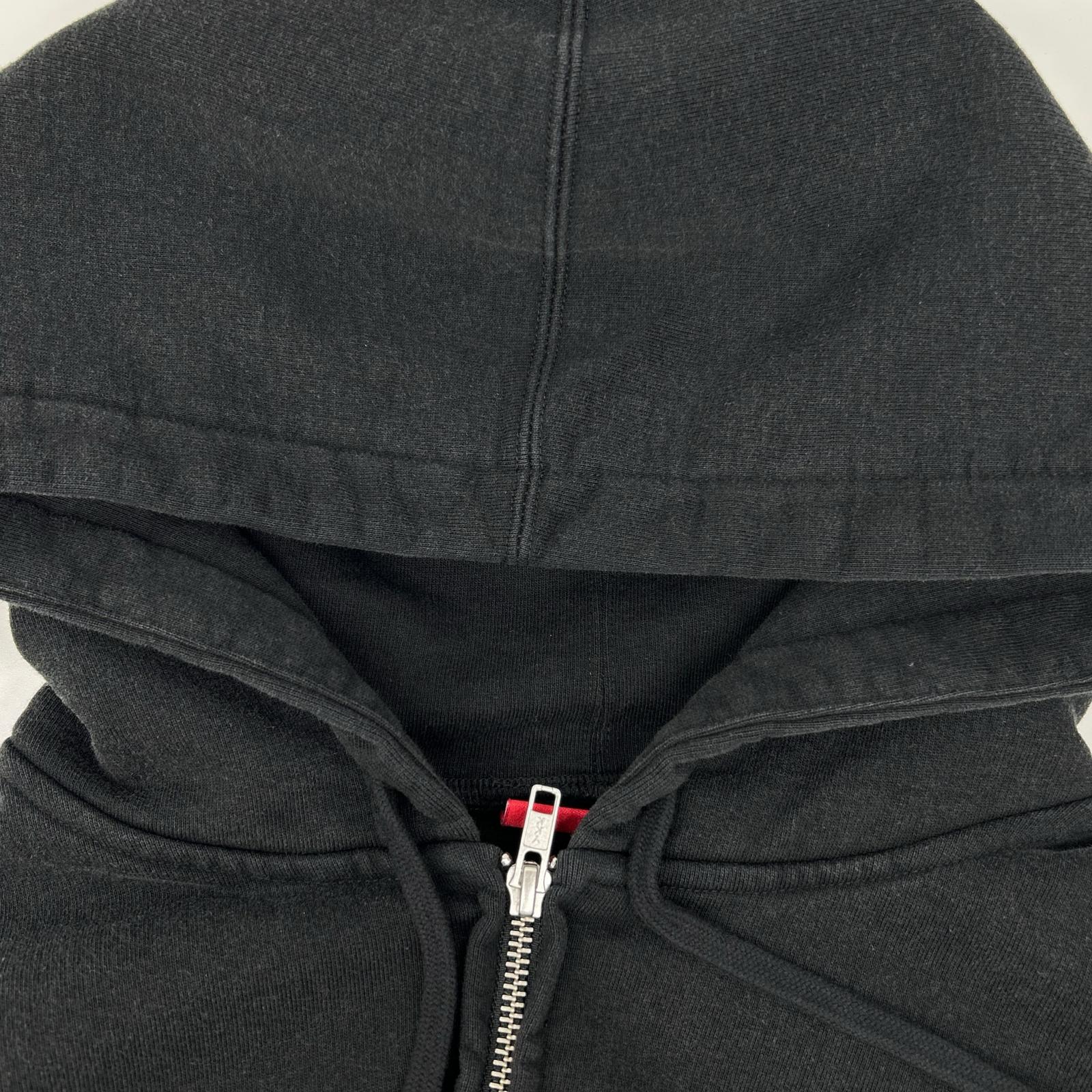 Supreme シュプリーム 26SS ブラック Small Box Zip Up Hooded Sweatshirt スモールボックスロゴ ジップアップフーディ ジャケット