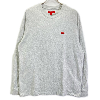 Supreme シュプリーム 25FW ホワイト Small Box L/S Tee スモールボックスロゴロングスリーブカットソー トップス