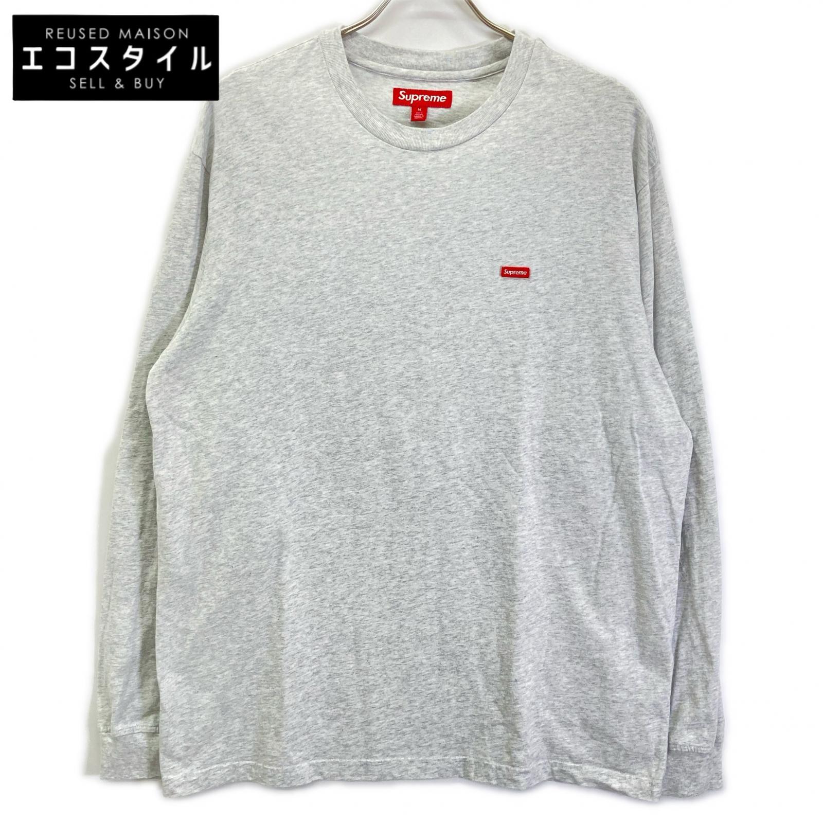 Supreme シュプリーム 25FW ホワイト Small Box L/S Tee スモールボックスロゴロングスリーブカットソー トップス