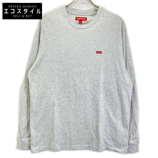 Supreme シュプリーム 25FW ホワイト Small Box L/S Tee スモールボックスロゴロングスリーブカットソー トップス