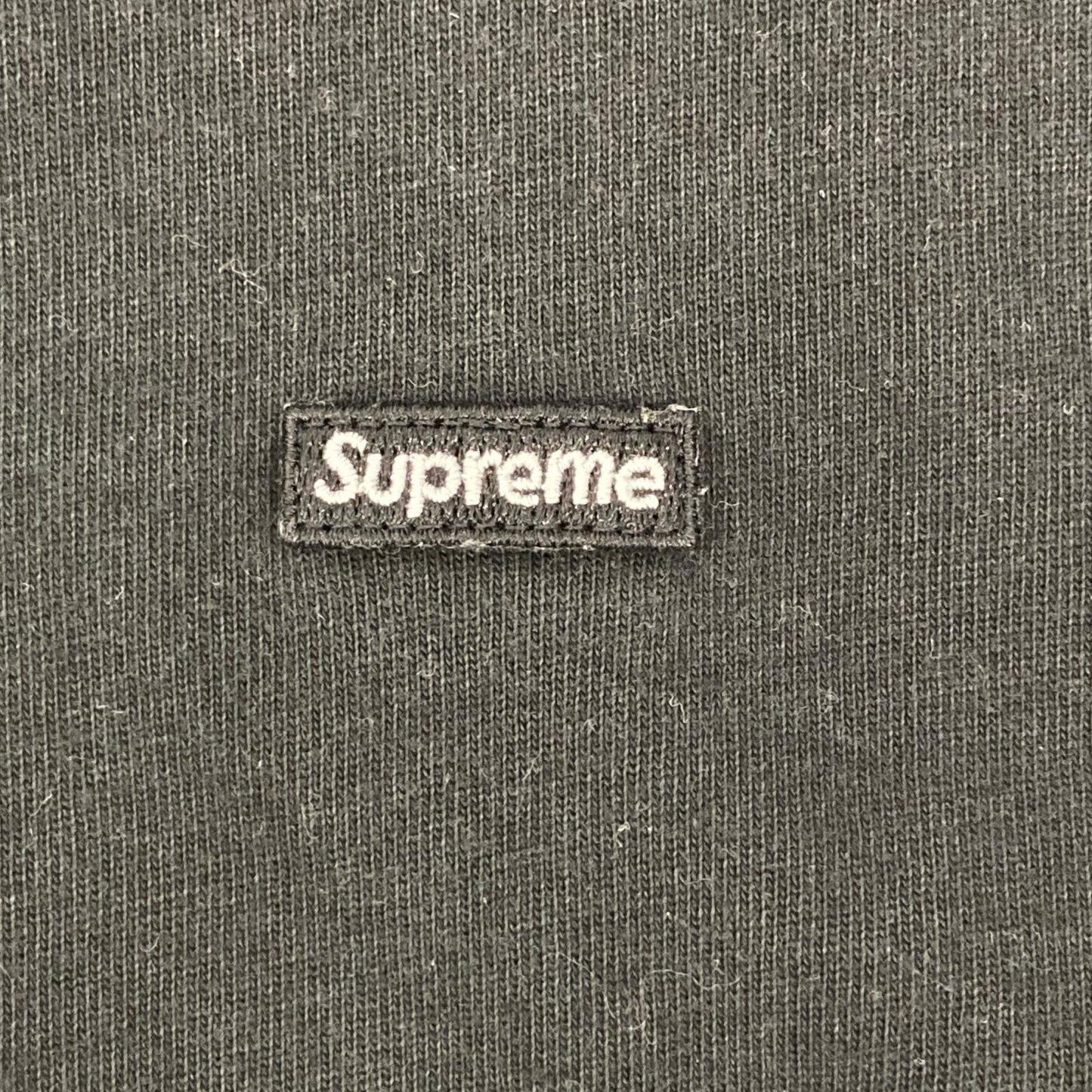 Supreme シュプリーム 25FW ブラック Small Box L/S Tee スモールボックスロゴロングスリーブカットソー トップス