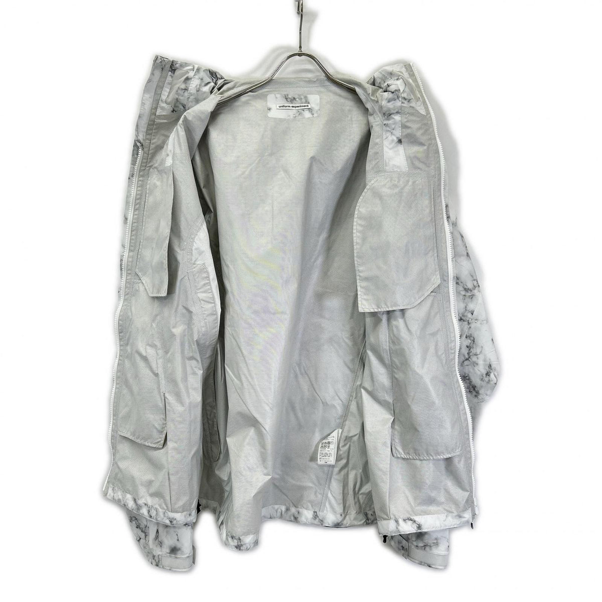 uniform experiment ユニフォームエクスペリメント 25SS UE-250000 ホワイト MARBLE MOUNTAIN PARKA マーベルマウンテンパーカ ジャケット