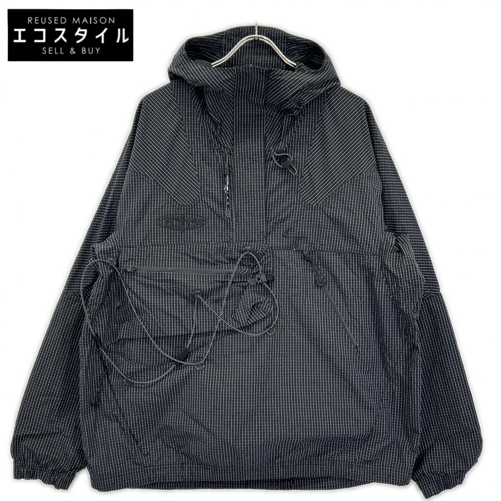 NIKE ナイキ [×Off-White] DV4451-010 Black AS M NRG MC ANORAK BLACK 23HO-S Anorak Hoodie Jacket