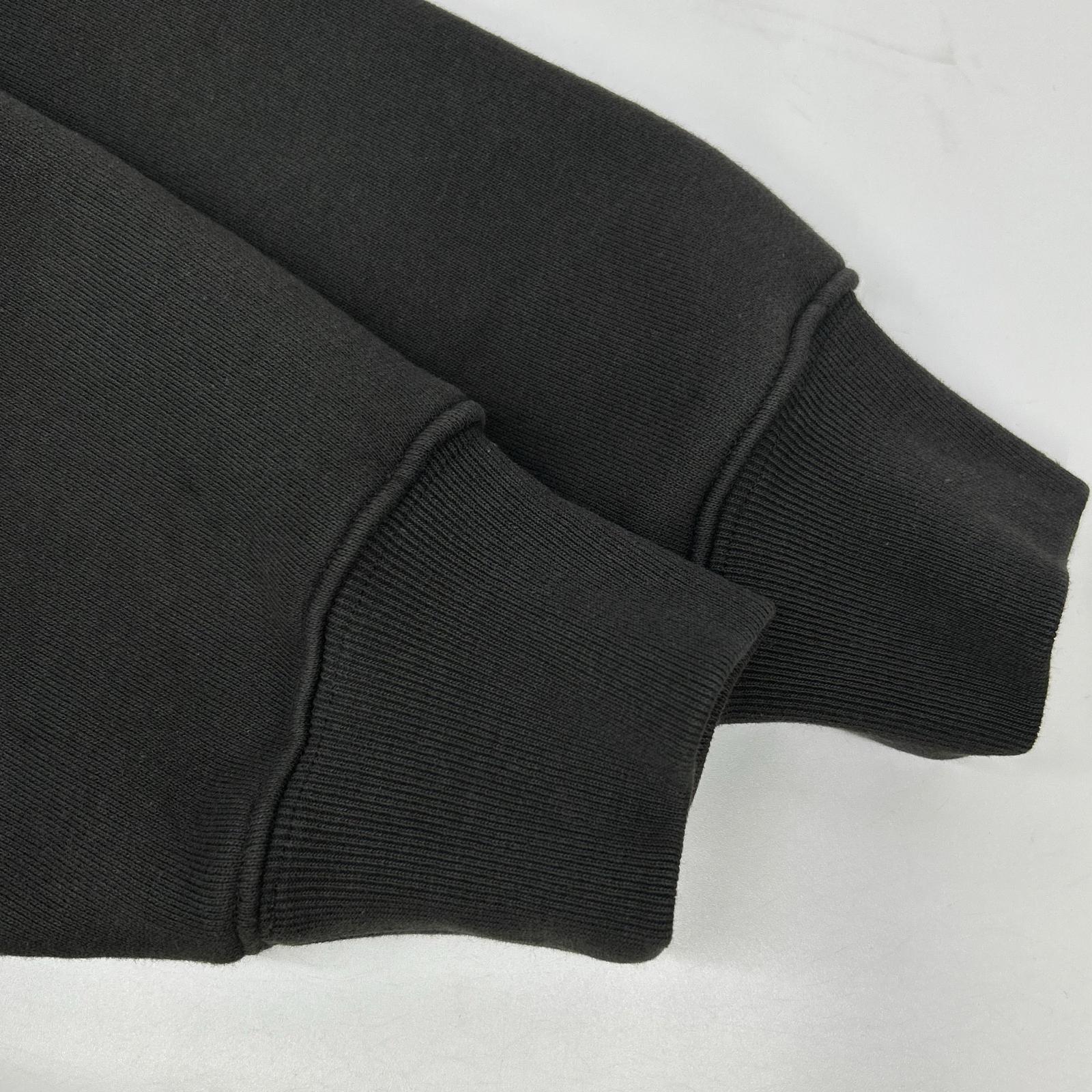 stussy ステューシー 25SS 118571 チャコール Raglan Relaxed Zip Hoodie 裏起毛ジップフーディ ジャケット