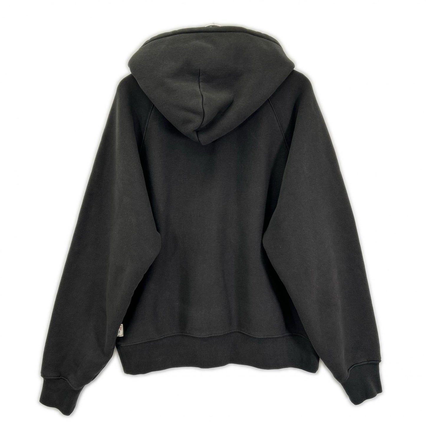 stussy ステューシー 25SS 118571 チャコール Raglan Relaxed Zip Hoodie 裏起毛ジップフーディ ジャケット