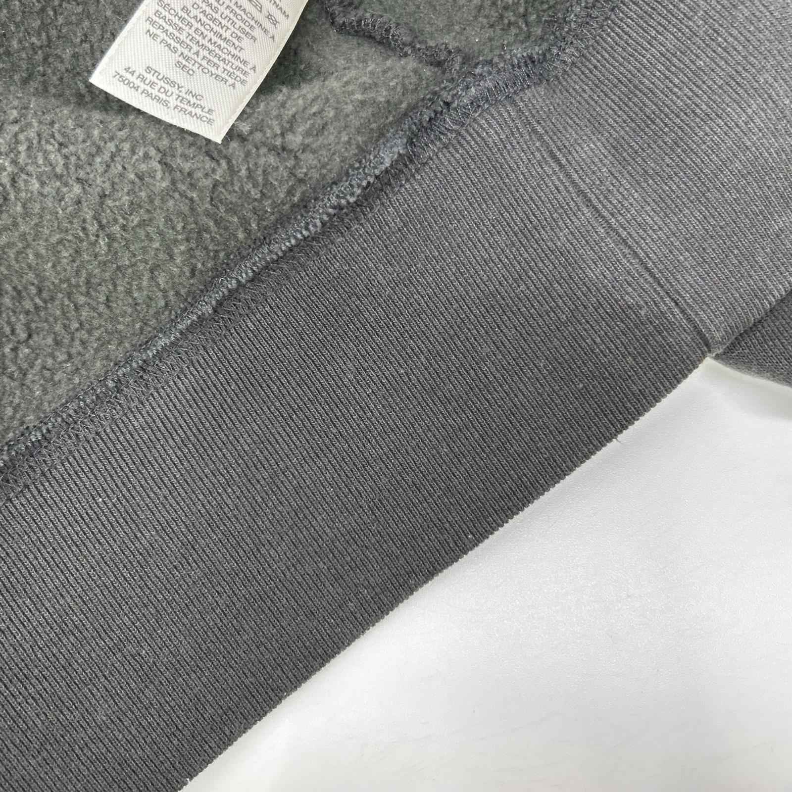 stussy ステューシー 25SS 118571 チャコール Raglan Relaxed Zip Hoodie 裏起毛ジップフーディ ジャケット