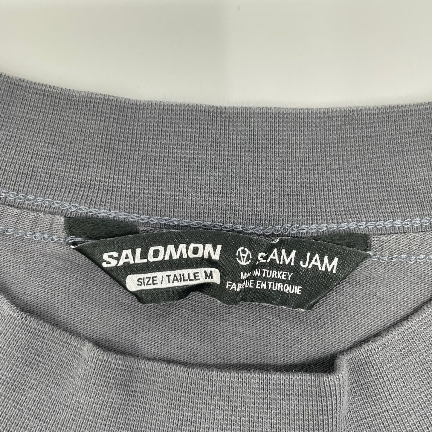 SALOMON サロモン 【×Slam Jam】グレー レイヤードロングスリーブカットソー トップス
