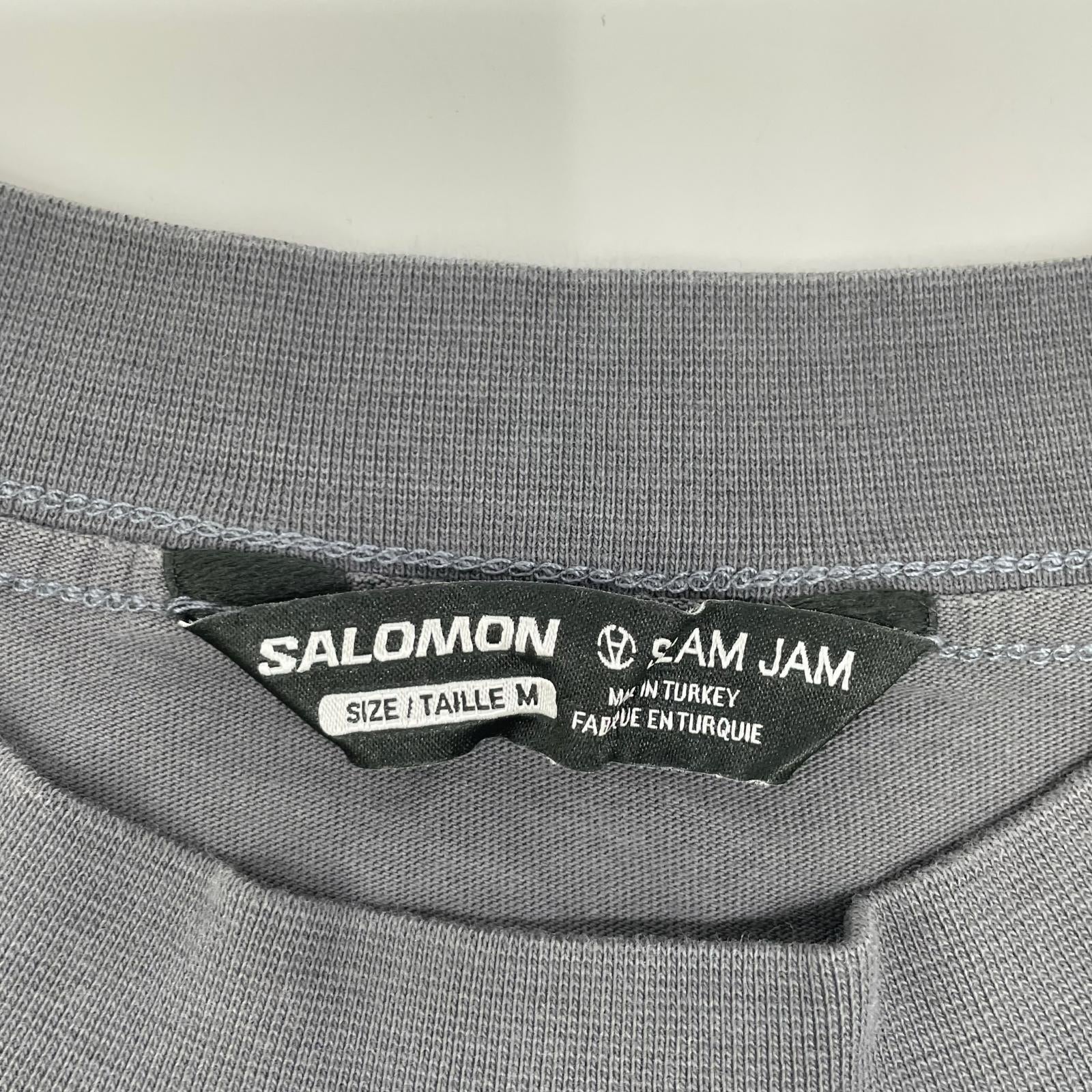 SALOMON サロモン 【×Slam Jam】グレー レイヤードロングスリーブカットソー トップス