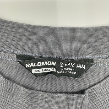 SALOMON サロモン 【×Slam Jam】グレー レイヤードロングスリーブカットソー トップス
