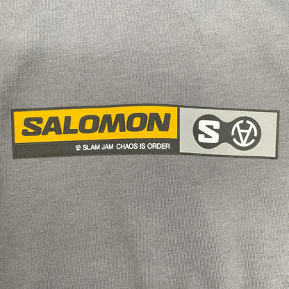 SALOMON サロモン 【×Slam Jam】グレー レイヤードロングスリーブカットソー トップス