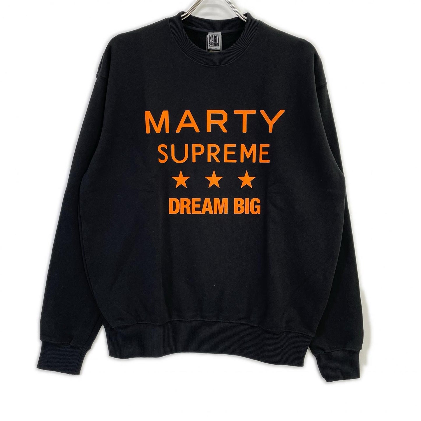 Other Brand 【A24×PARCO】Black MARTY SUPREME Logo-Print Sweatshirt Tops