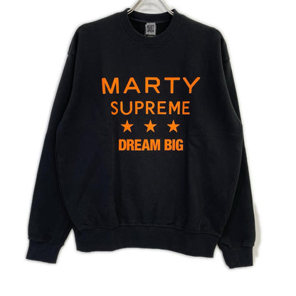 Other Brand 【A24×PARCO】Black MARTY SUPREME Logo-Print Sweatshirt Tops