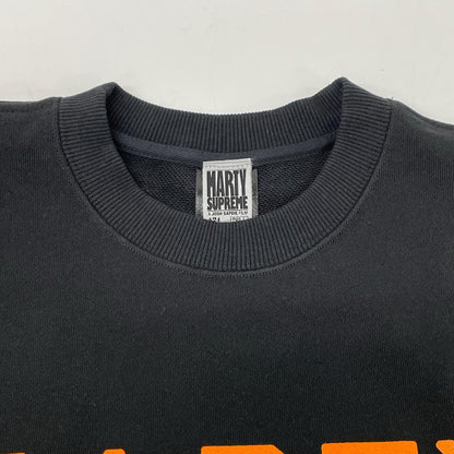 Other Brand 【A24×PARCO】Black MARTY SUPREME Logo-Print Sweatshirt Tops