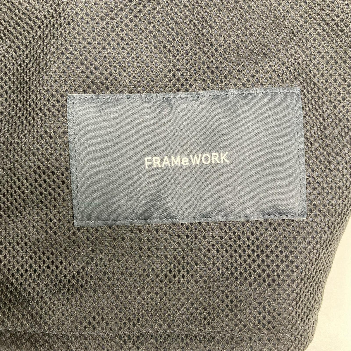 FRAMeWORK フレームワーク 24SS ネイビー タスランウェザーバルカラーコート コート