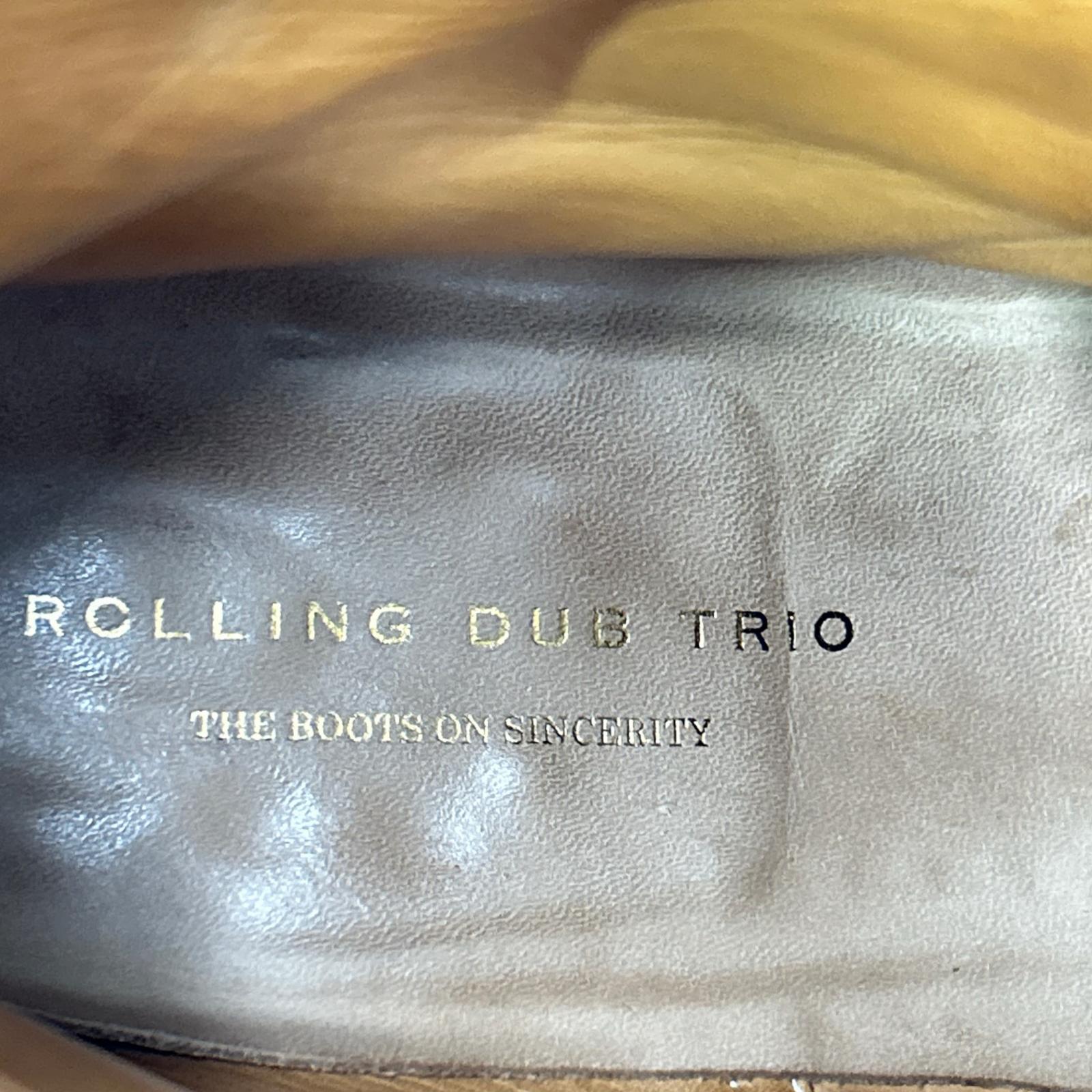 ROLLING DUB TRIO ローリングダブトリオ GOO スエード レースアップ ブーツ シューズ