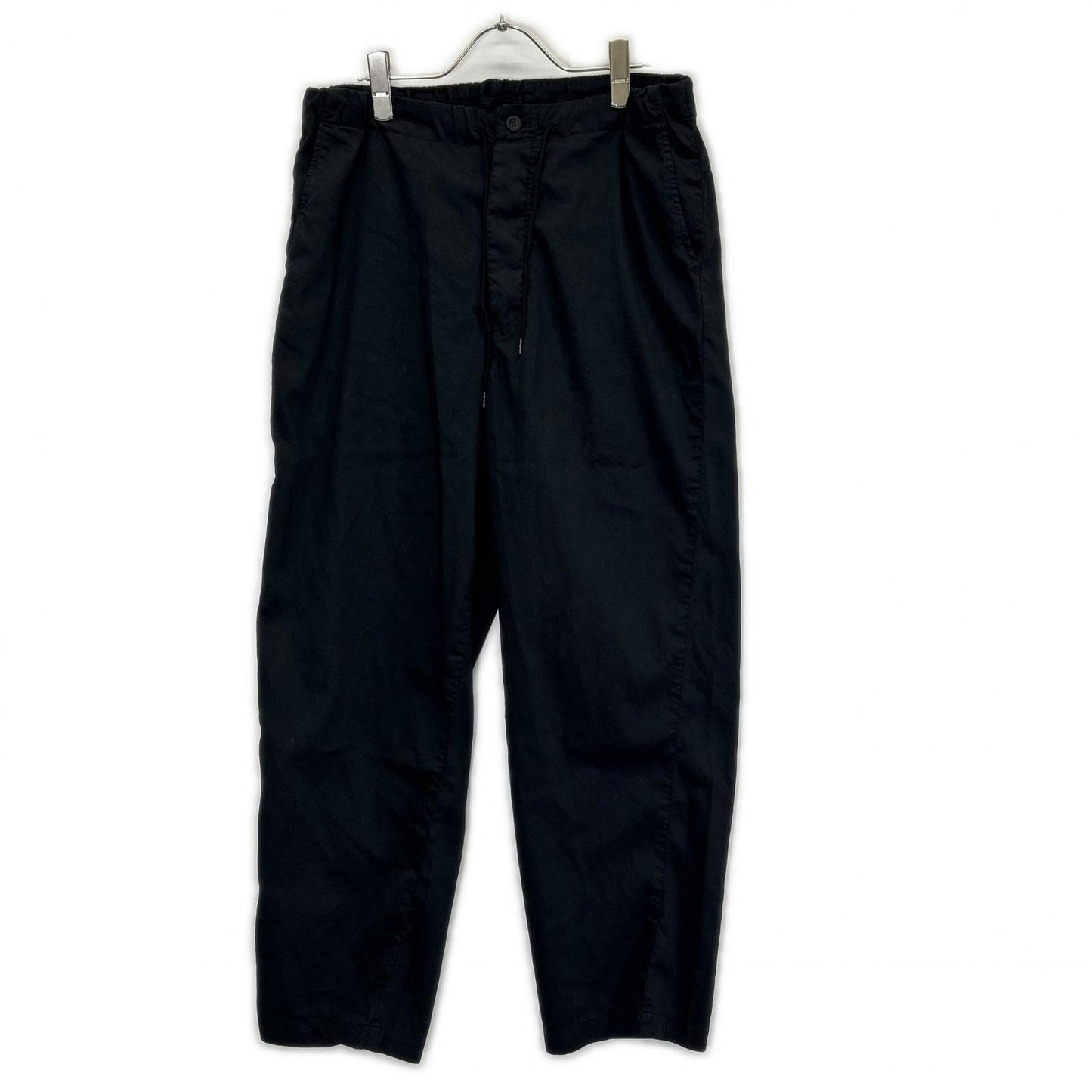 STILL BY HAND スティルバイハンド PT04241 ブラック ボタンフライ イージーパンツ ボトムス