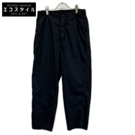 STILL BY HAND スティルバイハンド PT04241 ブラック ボタンフライ イージーパンツ ボトムス