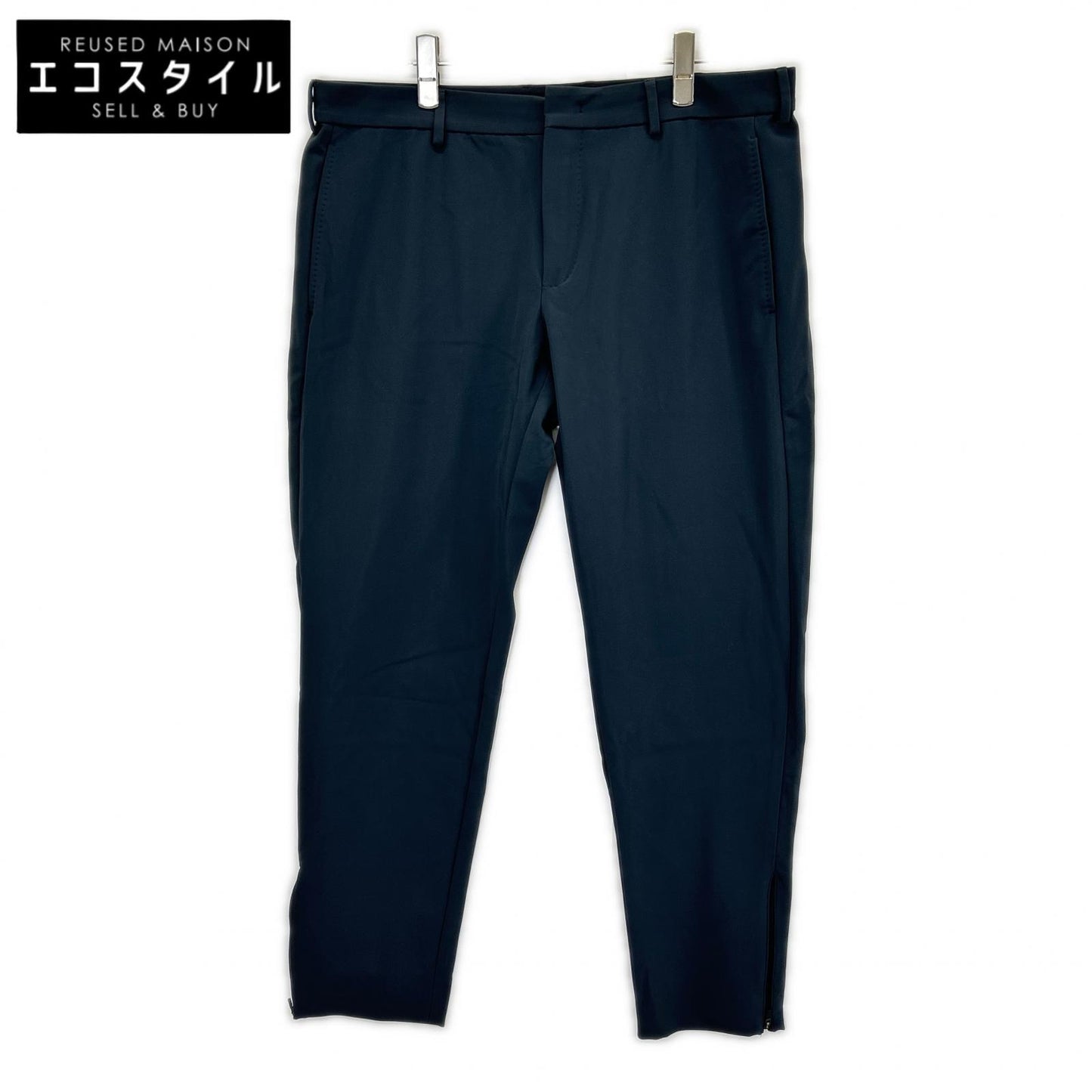 PT TORINO ピーティートリノ EPSILON ZIP ダークネイビー サイドジップ ストレッチ パンツ ボトムス