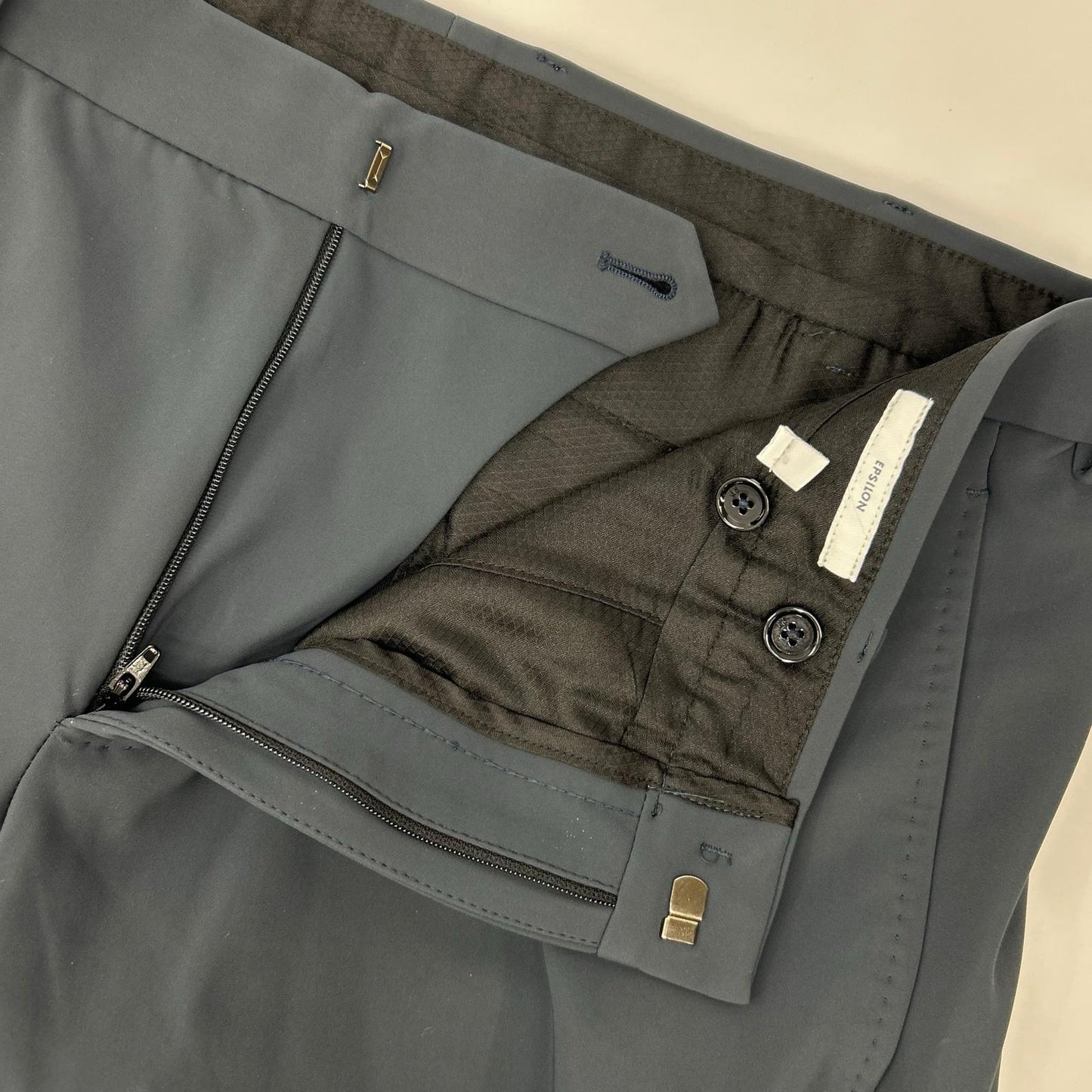 PT TORINO ピーティートリノ EPSILON ZIP ダークネイビー サイドジップ ストレッチ パンツ ボトムス