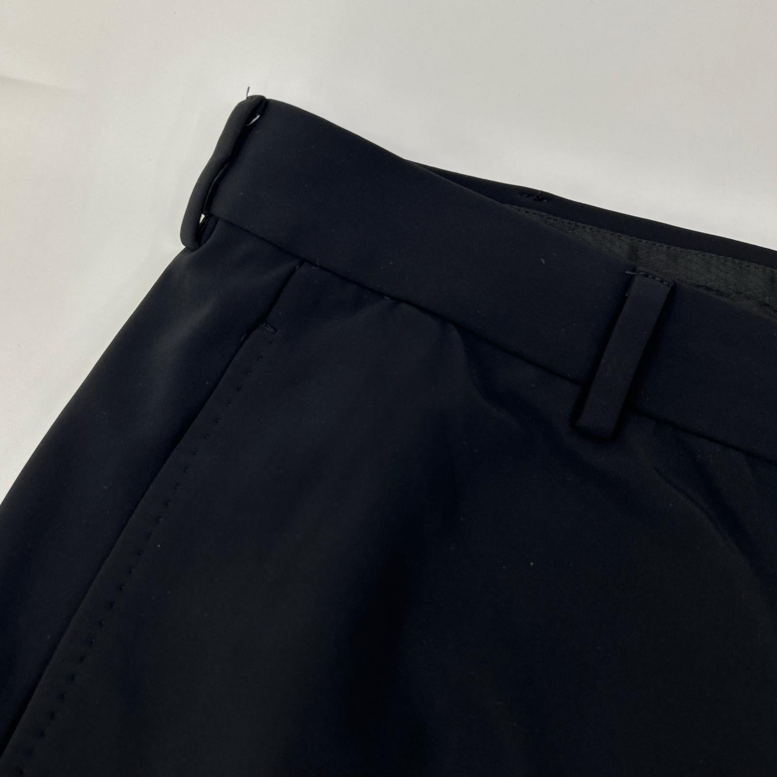 PT TORINO ピーティートリノ EPSILON ZIP ブラック サイドジップ ストレッチ パンツ ボトムス