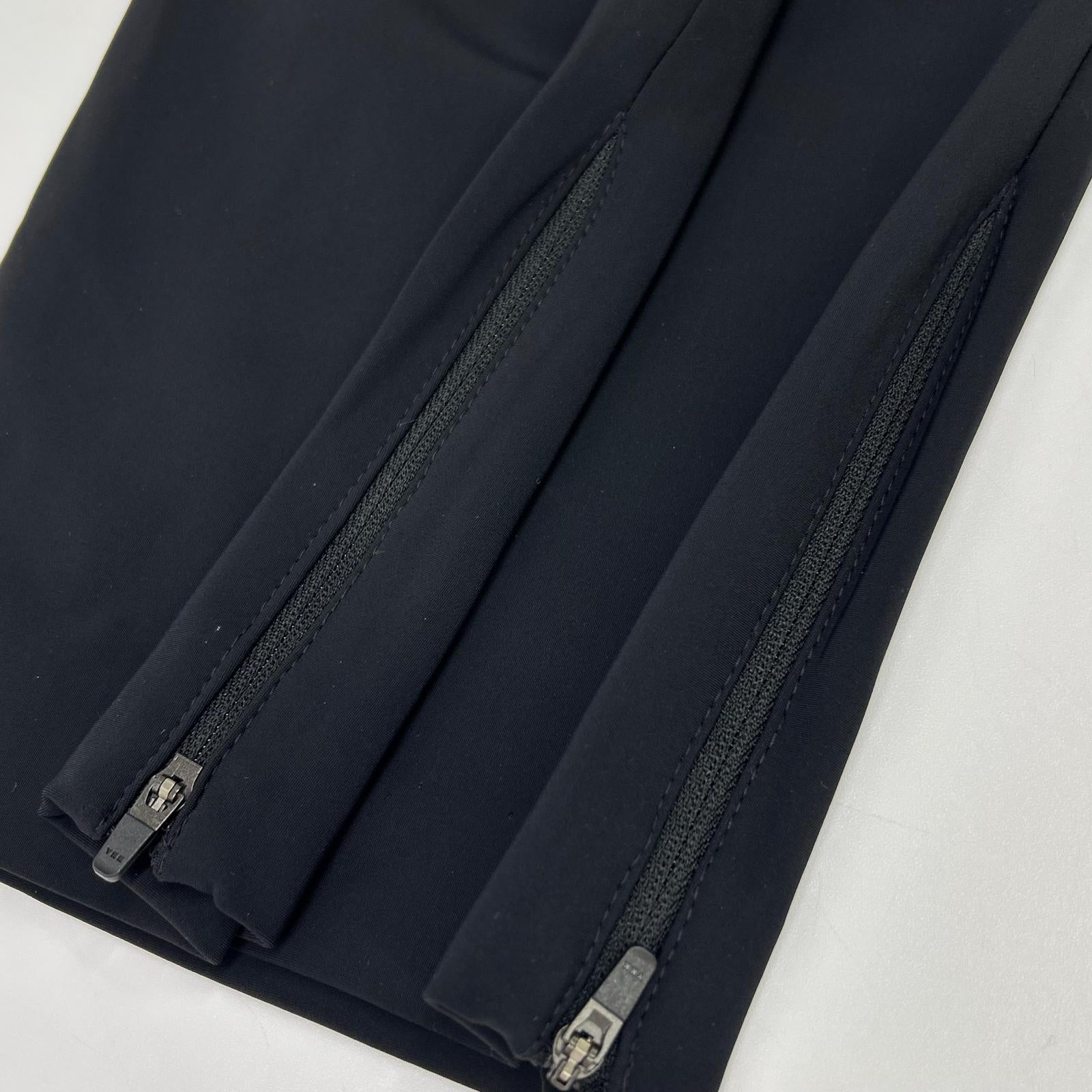 PT TORINO ピーティートリノ EPSILON ZIP ブラック サイドジップ ストレッチ パンツ ボトムス