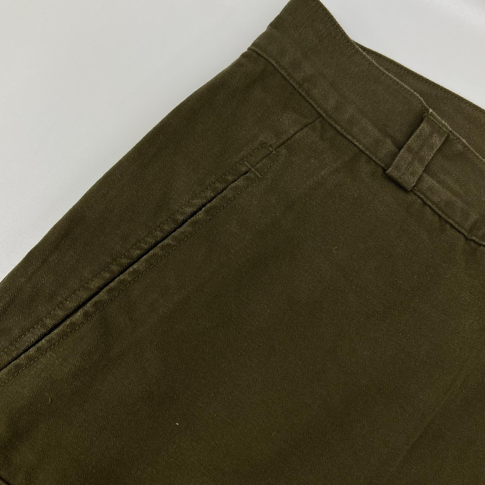 Ordinary fits オーディナリーフィッツ M-47タイプ コットン ボタンフライ カーゴパンツ ボトムス