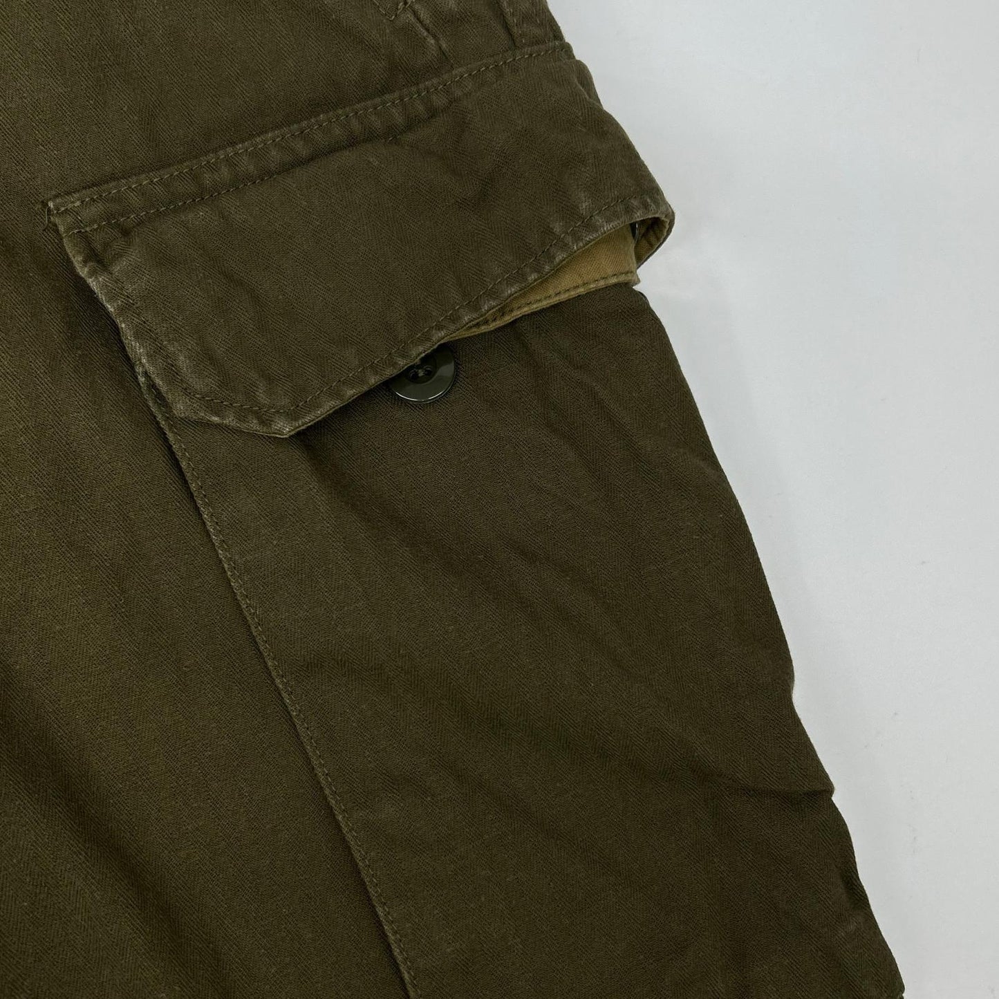Ordinary fits オーディナリーフィッツ M-47タイプ コットン ボタンフライ カーゴパンツ ボトムス