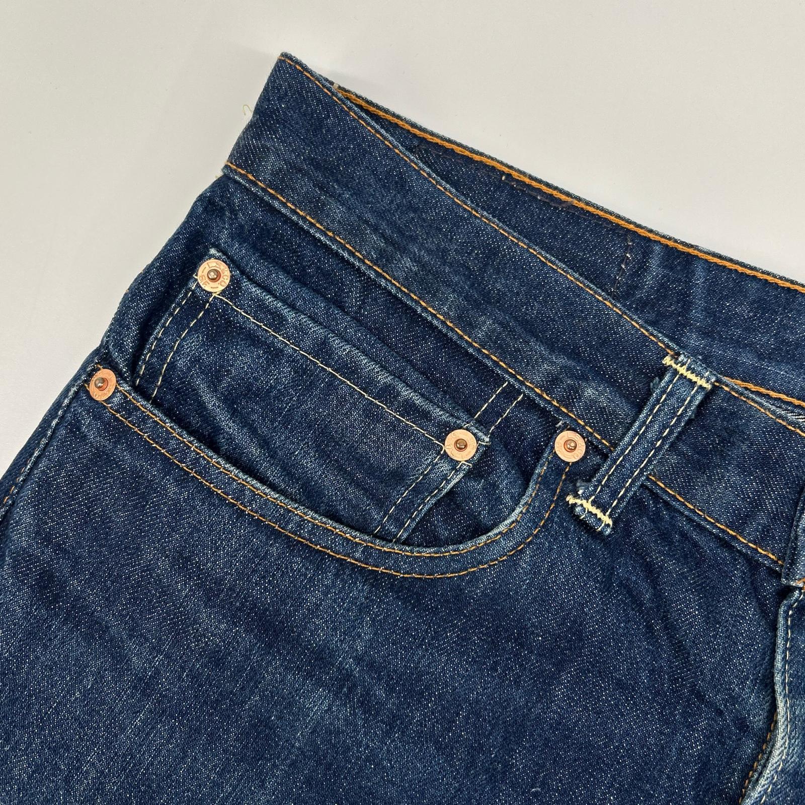 LEVI'S リーバイス 00s 517-0021 インディゴブルー オレンジタブ 均等V ビッグE ボタン裏R ブーツカットデニムパンツ ボトムス