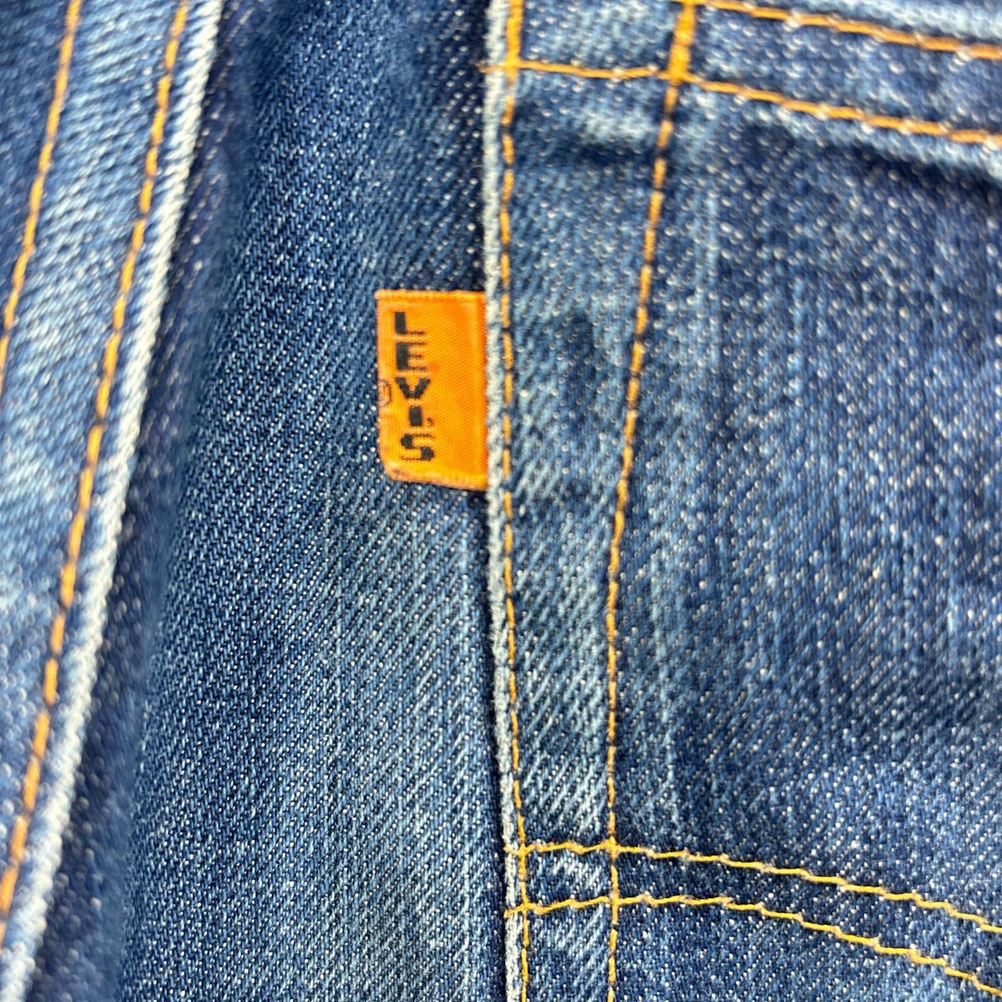 LEVI'S リーバイス 00s 517-0021 インディゴブルー オレンジタブ 均等V ビッグE ボタン裏R ブーツカットデニムパンツ ボトムス