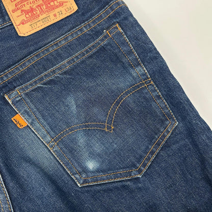 LEVI'S リーバイス 00s 517-0021 インディゴブルー オレンジタブ 均等V ビッグE ボタン裏R ブーツカットデニムパンツ ボトムス