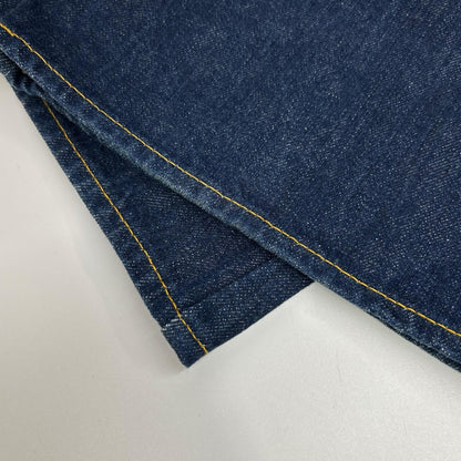 LEVI'S リーバイス 00s 646 インディゴブルー オレンジタブ 均等V ビッグE ボタン裏R ベルボトム ボトムス