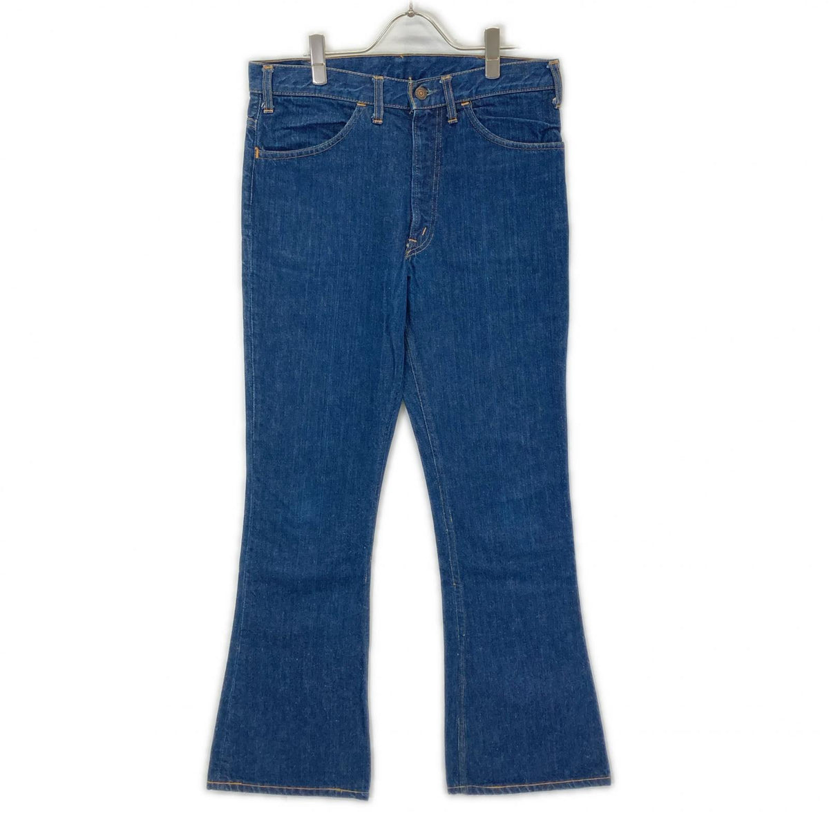 LEVI'S リーバイス 70s 646 Indigo Blue Button-Back 2 42TALON Zip Bootcut Denim Pants Bottoms