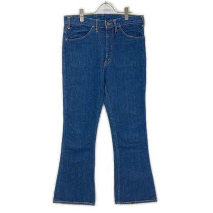 LEVI'S リーバイス 70s 646 Indigo Blue Button-Back 2 42TALON Zip Bootcut Denim Pants Bottoms