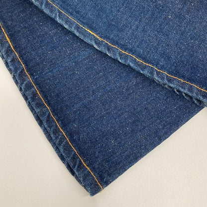 LEVI'S リーバイス 70s 646 Indigo Blue Button-Back 2 42TALON Zip Bootcut Denim Pants Bottoms