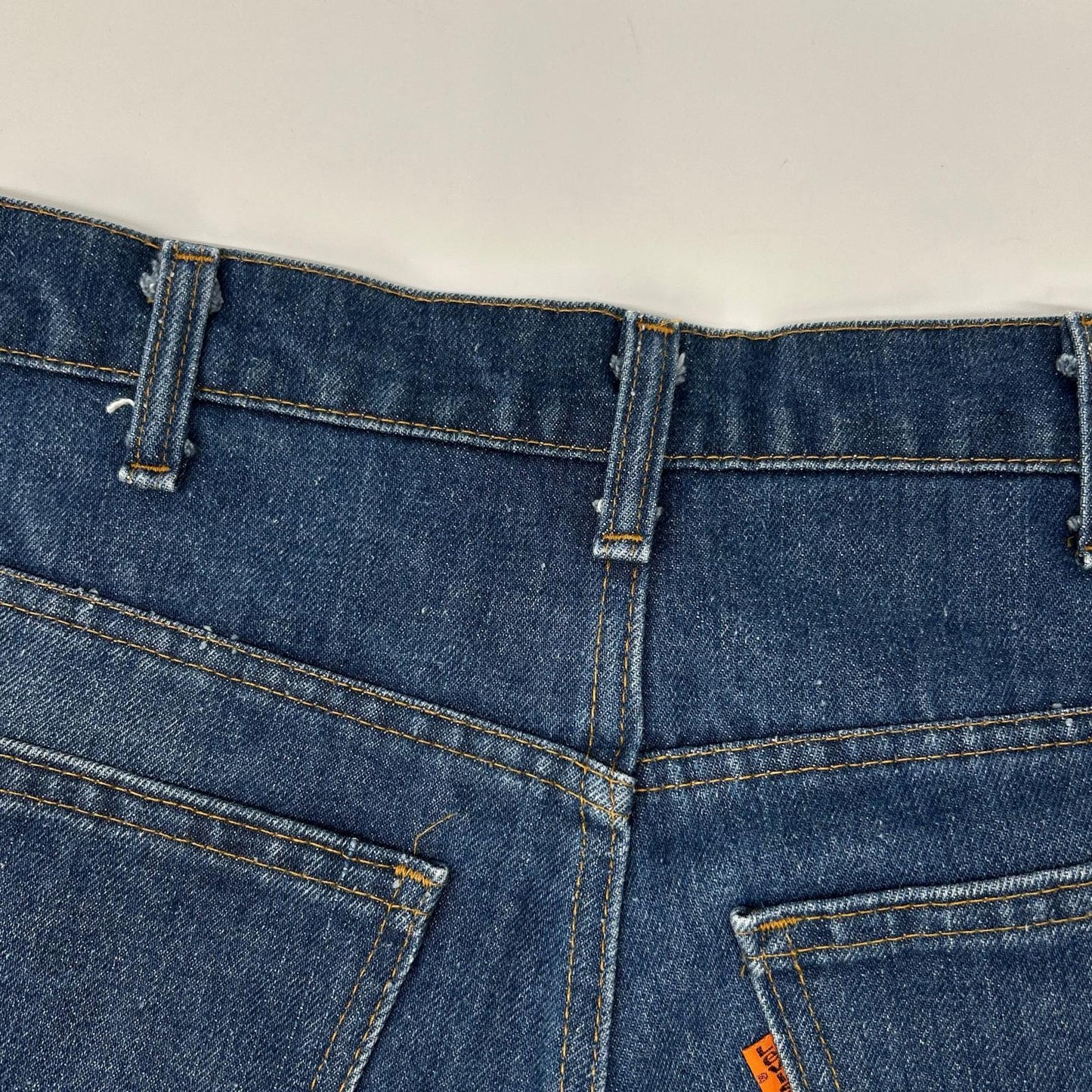 LEVI'S リーバイス 646-0917 インディゴブルー ボタン裏8 オレンジタブ フレアデニムパンツ ボトムス