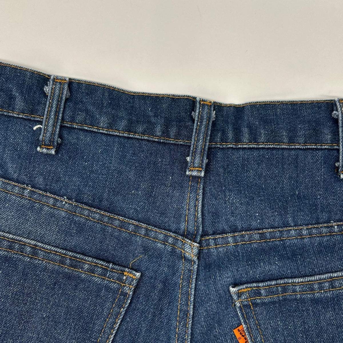 LEVI'S リーバイス 646-0917 インディゴブルー ボタン裏8 オレンジタブ フレアデニムパンツ ボトムス